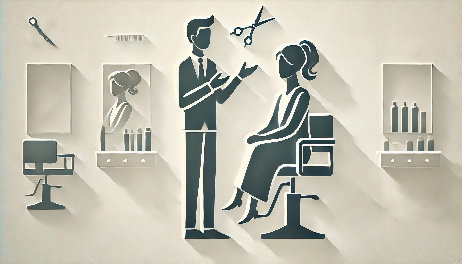 髪を伸ばしたい人の美容院での頼み方